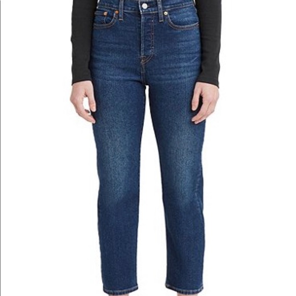 NWOT Levi’s Wedgie Fit Midnight Blue Wash - Picture 5 of 5